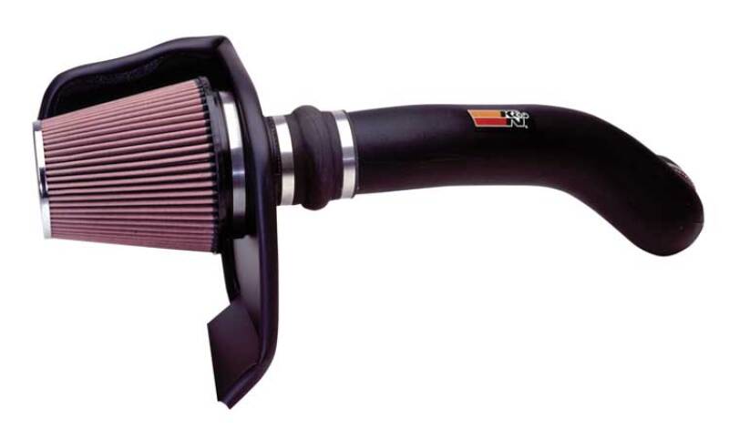 K&N 01-04 Chevy Silverado HD V8-6.0L Performance Intake Kit - Image 3