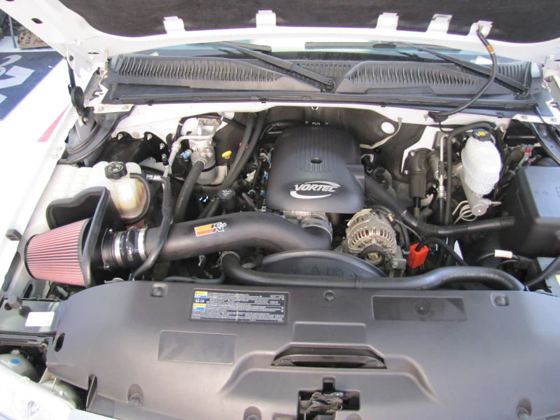 K&N 01-04 Chevy Silverado HD V8-6.0L Performance Intake Kit - Image 6