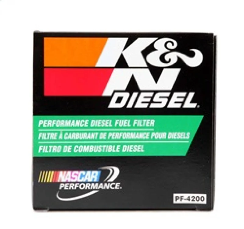 K&N 03-09 Dodge Ram 5.9L L6 Diesel 3.375in OD x 3.969in L Fuel Filter - Image 8