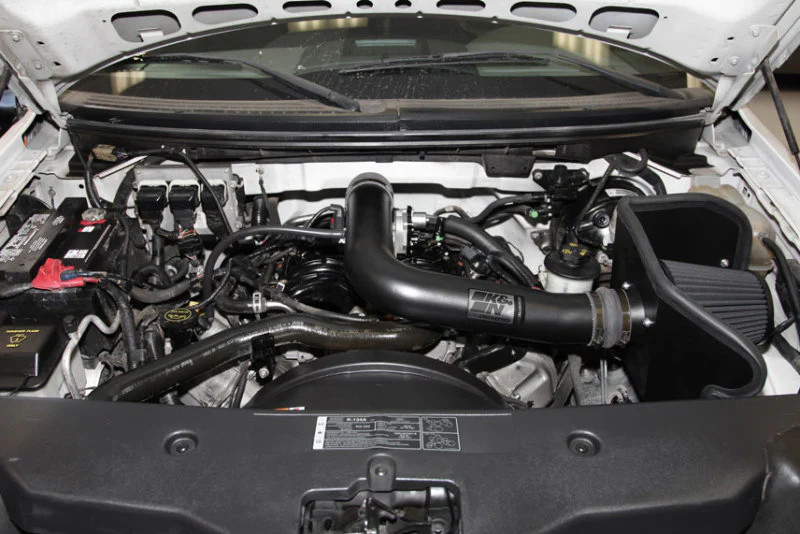 K&N 04-08 Ford F150 V8-5.4L/04-07 Ford Lobo 5.4L V8 Blackhawk Perf Intake Kit - Image 7