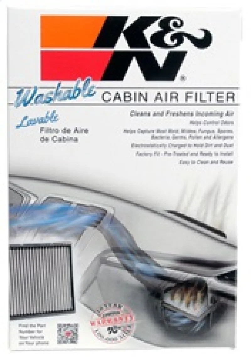 K&N 04-15 Nissan Titan 5.6L V8 F/I Cabin Air Filter - Image 20