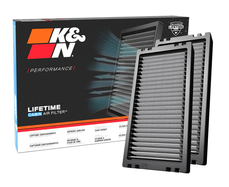 K&N 05-15 Nissan Frontier, Mid-size Pickups & SUVs Cabin Air Filter - 2 per Box - Image 16