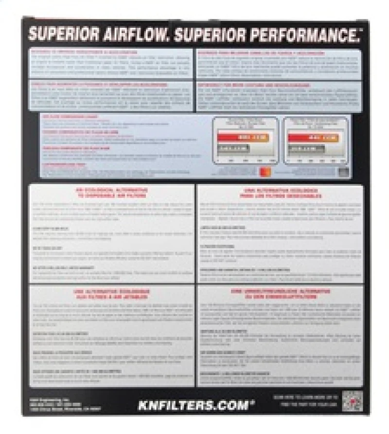 K&N 07-10 Toyota Tundra/Sequoia/Land Cruiser Drop In Air Filter - Image 19