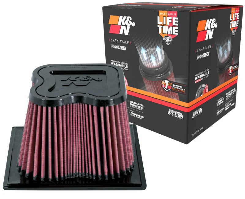 K&N 07 Dodge Ram 2500/3500 6.7L-L6 DSL Drop In Air Filter - Image 8