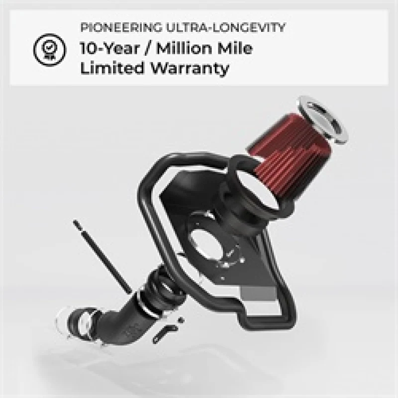 K&N 08-10 Ford F250/F350/F450/F550 6.4L-V8 Performance Intake Kit - Image 5