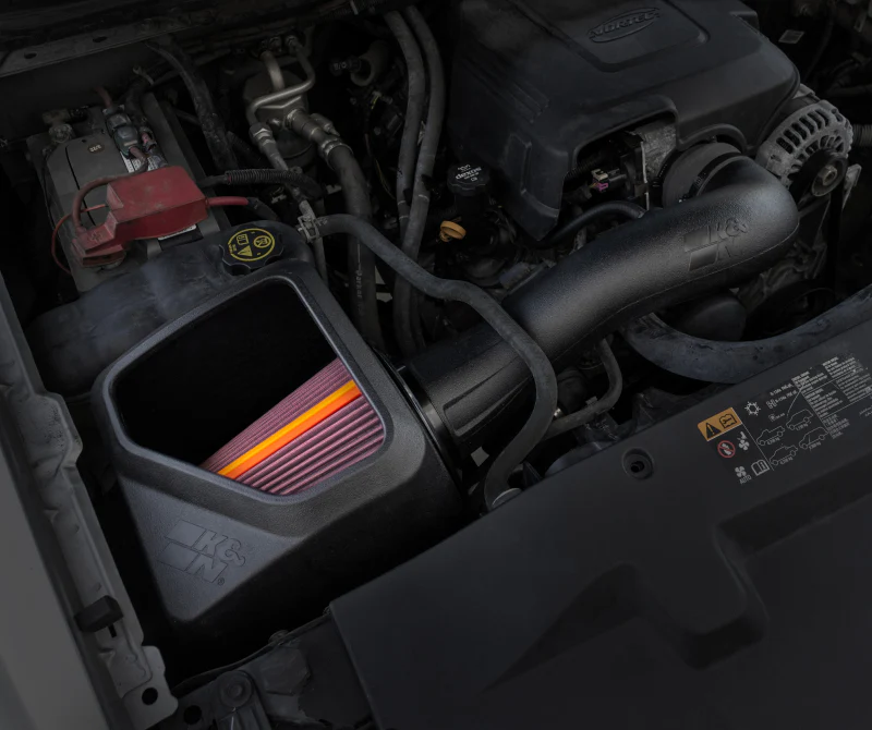 K&N 09-12 V8 GM 1500 Performance Air Intake System - Image 3