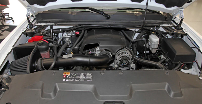 K&N 09-13 Chevy Silverado 1500/Avalanche/Suburban / 09-13 GMC Yukon Black Perf Intake Kit - Image 4