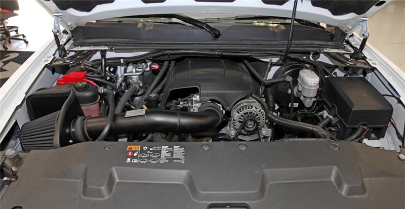 K&N 09-13 Chevy Silverado 1500/Avalanche/Suburban / 09-13 GMC Yukon Black Perf Intake Kit - Image 7