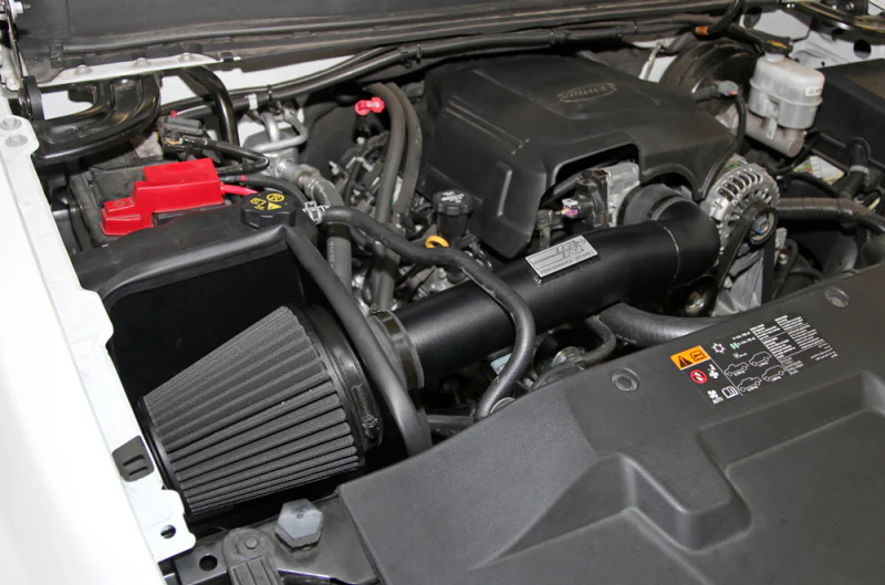 K&N 09-13 Chevy Silverado 1500/Avalanche/Suburban / 09-13 GMC Yukon Black Perf Intake Kit - Image 9