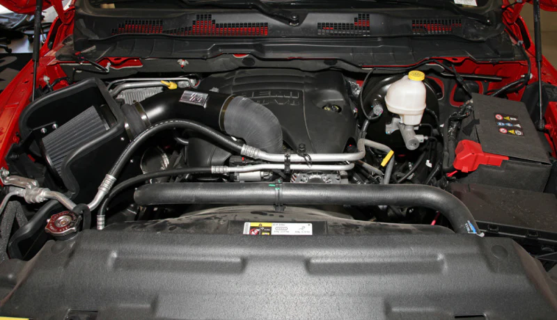 K&N 09-13 Dodge Ram 1500 Pickup 5.7L V8 / 11-13 Ram 1500 5.7L V8 Black Performance Intake Kit - Image 5