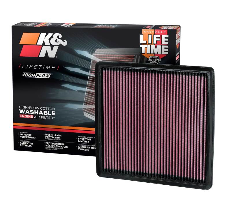 K&N 09-13 Ford F150 / 08-13 F250/F350/450/550 SD / 10-13 F150 SVT Raptor Drop In Air Filter - Image 20