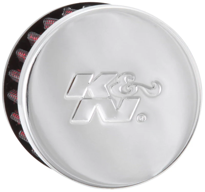 K&N 1.25in Flange ID x 3in OD x 2.5in H Rubber Base Crankcase Vent Filter - Image 11