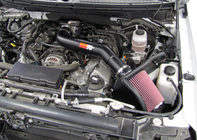 K&N 10-12 Ford F150 SVT Raptor 6.2L V8 High Flow Performance Intake Kit - Image 6