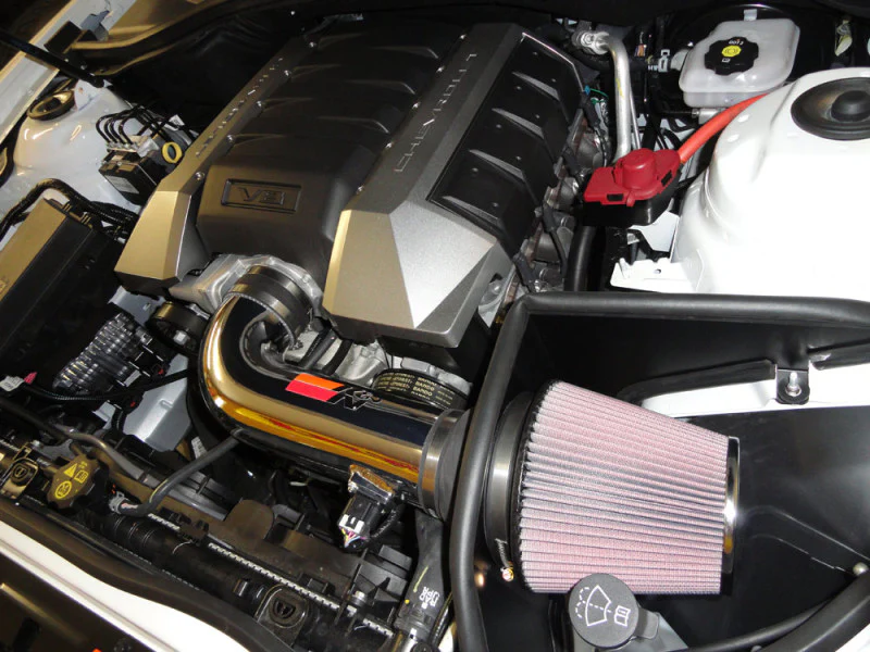 K&N 10 Camaro 6.2L V8 Polished Typhoon Short Ram Intake - Image 8