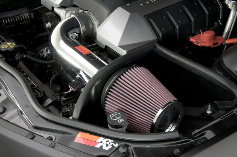 K&N 10 Camaro 6.2L V8 Polished Typhoon Short Ram Intake - Image 9