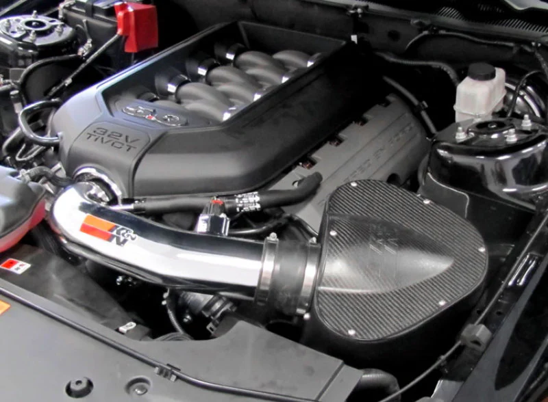 K&N 11-13 Ford Mustang GT 5.0L V8 Typhoon Performance Intake - Image 6