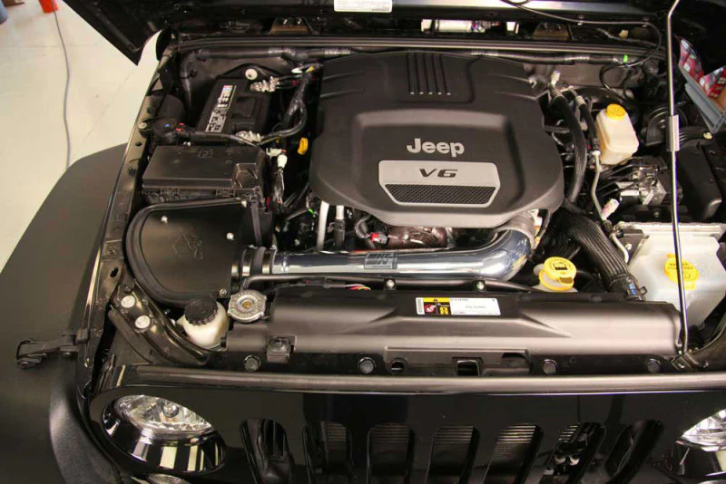 K&N 12-18 Jeep Wrangler V6-3.6L High Flow Performance Intake Kit (12-15 CARB Approved) - Image 11