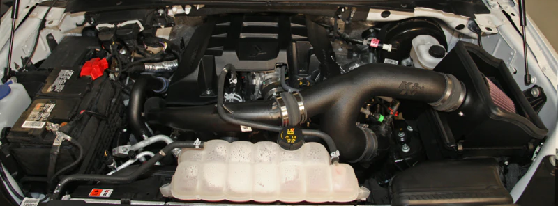 K&N 15-16 Ford F-150 2.7L V6 F/I AirCharger Intake Kit - Image 4