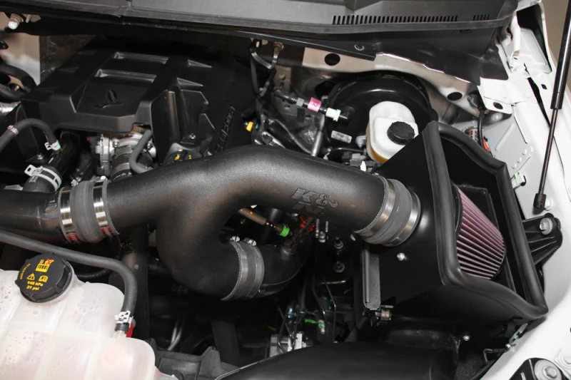 K&N 15-16 Ford F-150 2.7L V6 F/I AirCharger Intake Kit - Image 5