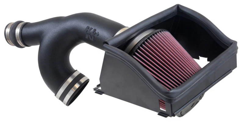 K&N 15-16 Ford F-150 2.7L V6 F/I AirCharger Intake Kit - Image 7