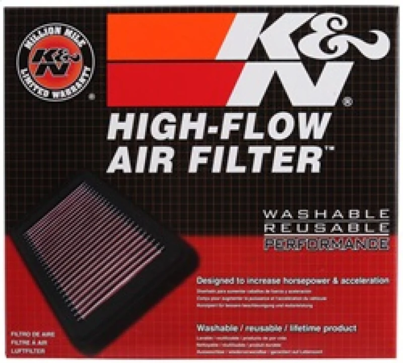 K&N 15-17 Audi A1 L3-1.0L F/l - Replacement Drop In Air Filter - Image 8