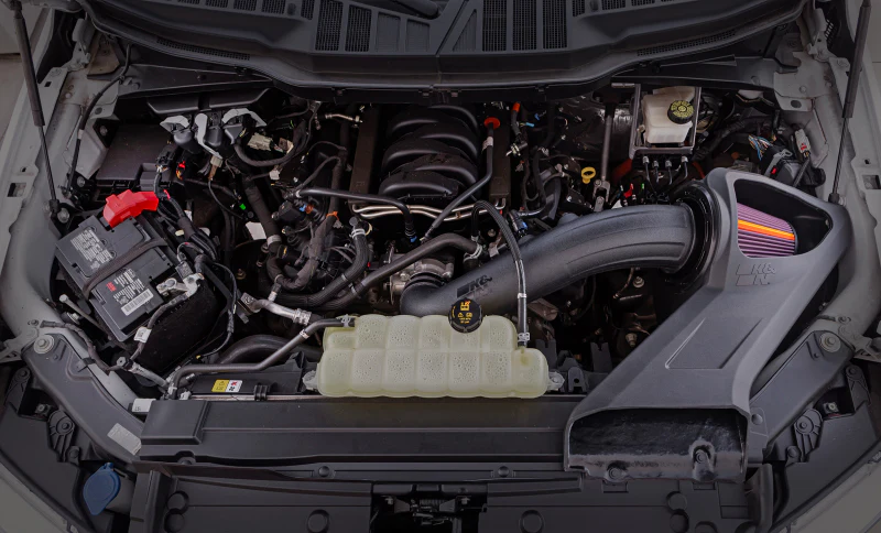 K&N 15-20 Ford F150 V8-5.0 L Performance Air Intake System - Image 2