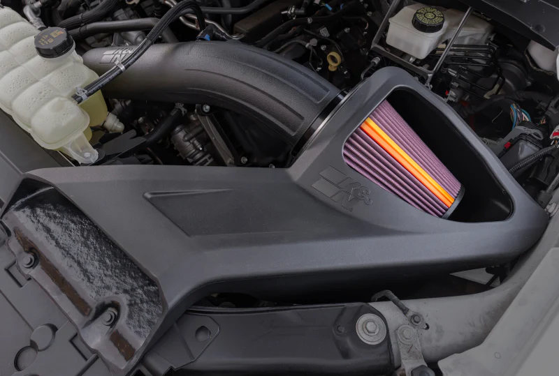K&N 15-20 Ford F150 V8-5.0 L Performance Air Intake System - Image 3