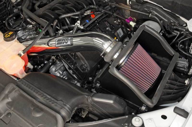 K&N 15 Ford F150 5.0L V8 F/I High Flow Performance Intake Kit - Image 7