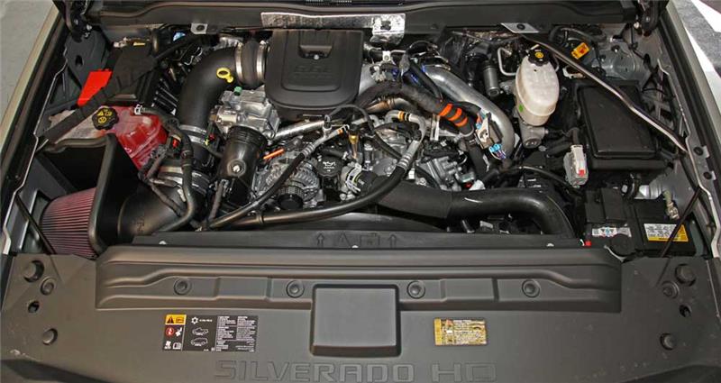 K&N 15 GMC Sierra 2500/3500HD 6.6L V8 AirCharger Performance Intake - Image 2