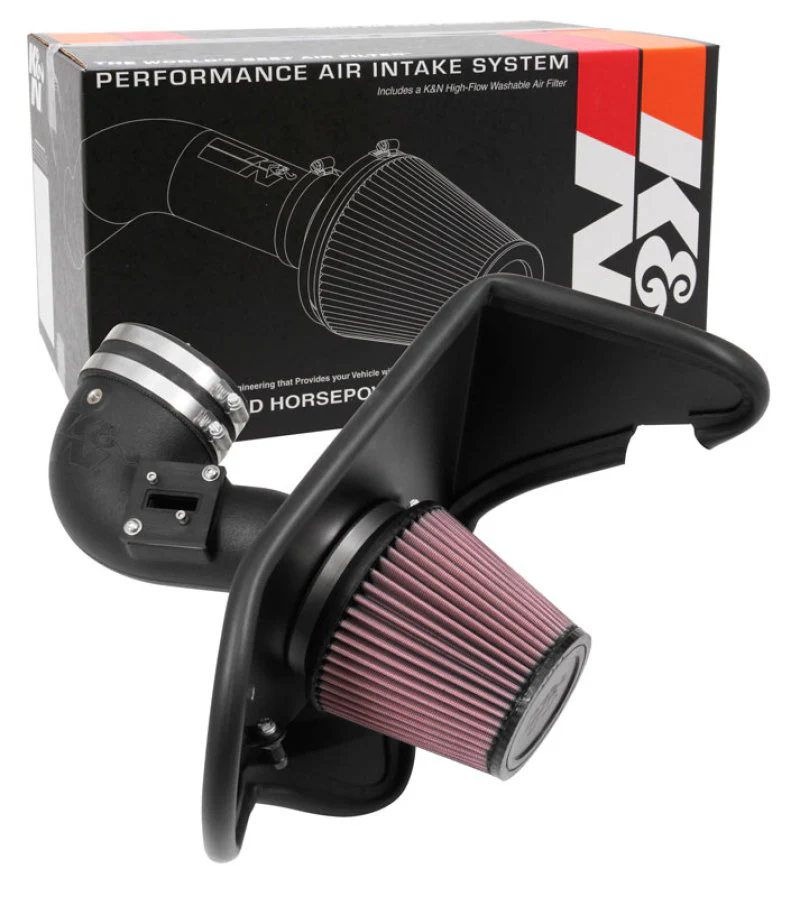 K&N 16-17 Chevrolet Camaro L4-2.0L F/I Turbo AirCharger Performance Intake - Image 10