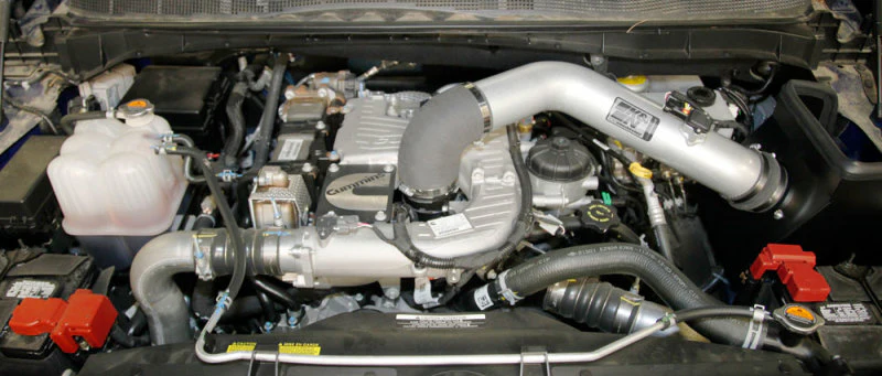 K&N 16-17 Nissan Titan XD V8-5.0L Performance Air Intake Kit - Metal - Image 5