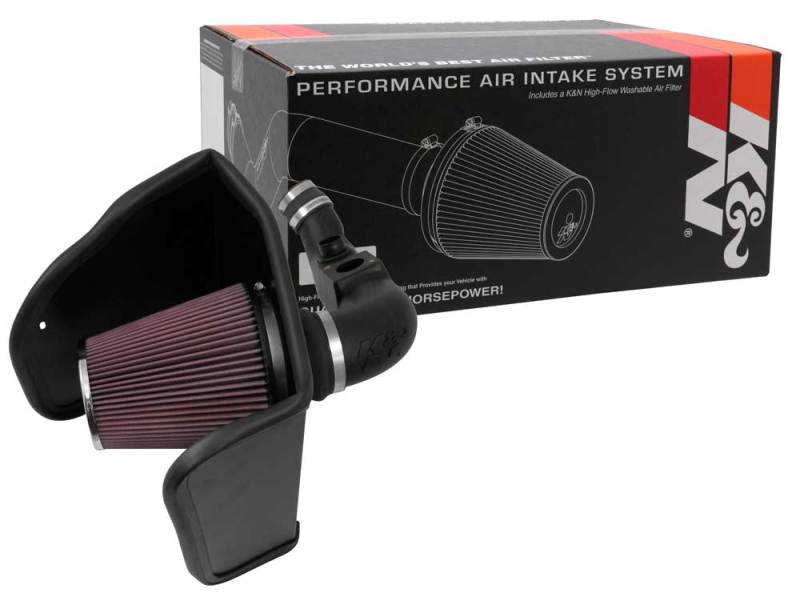 K&N 16-19 Chevrolet Colorado L4-2.8L DSL Performance Intake Kit - Image 6