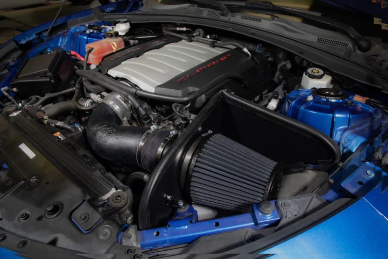 K&N 16-23 Chevrolet Camaro SS 6.2L V8 F/I DRYFLOW Performance Air Intake System - Image 2