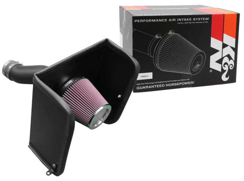 K&N 17-18 Nissan Titan XD V8 5.6L AirCharger Performance Intake - Image 9