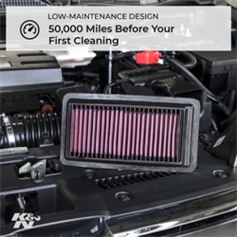 K&N 17-19 SUZUKI SWIFT V L4-1.4L F/I Drop In Air Filter - Image 5
