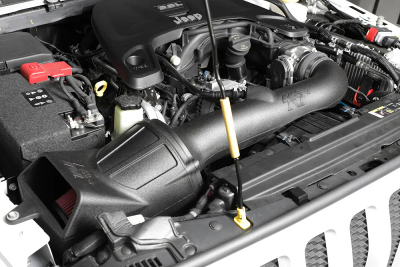 K&N 18-20 Jeep Grand Cherokee 3.6L V6 Performance Intake Kit - Image 2
