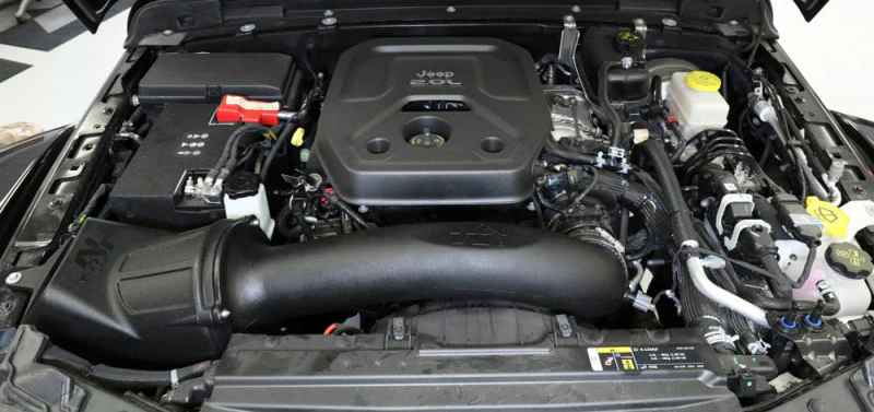 K&N 18-20 Jeep Wrangler JL 2.0L AirCharger Performance Intake - Image 5