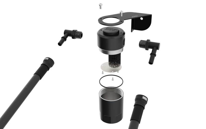 K&N 19-22 Chevy Silverado 1500 5.3/6.2L Catch Can. Oil Separator - Image 7