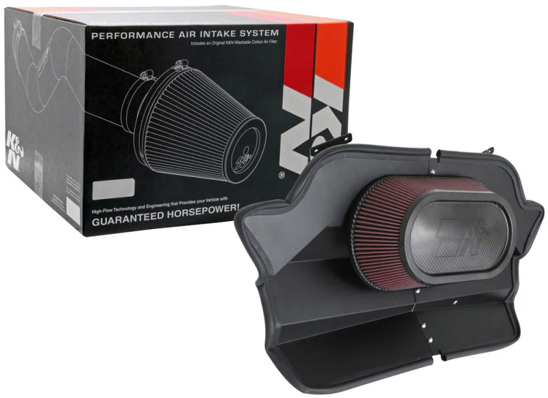 K&N 20-21 Chevrolet Corvette Stingray 6.2L V8 F/I AirCharger Performance Intake System - Image 7