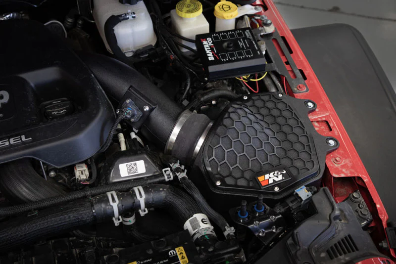 K&N 20-21 Jeep Wrangler V6-3.0L DSL AirCharger Performance Intake - Image 2