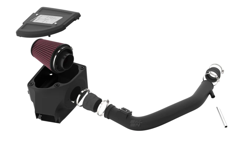 K&N 20-23 RAM 1500 V6 3.0L Diesel Performance Air Intake System - Image 8