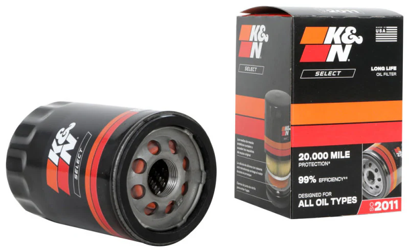 K&N 2011+ Buick Enclave 3.6L V6 / 2014+ Chevrolet Silverado 1500 5.3L V8 Spin-On Oil Filter - Image 3