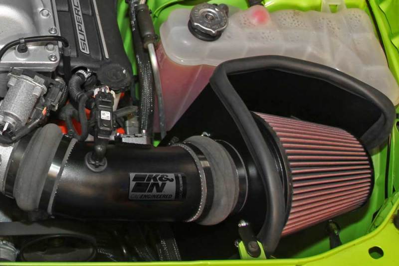 K&N 2015 Dodge Challenger/Charger 6.2L V8 Typhoon Short Ram Intake - Image 7