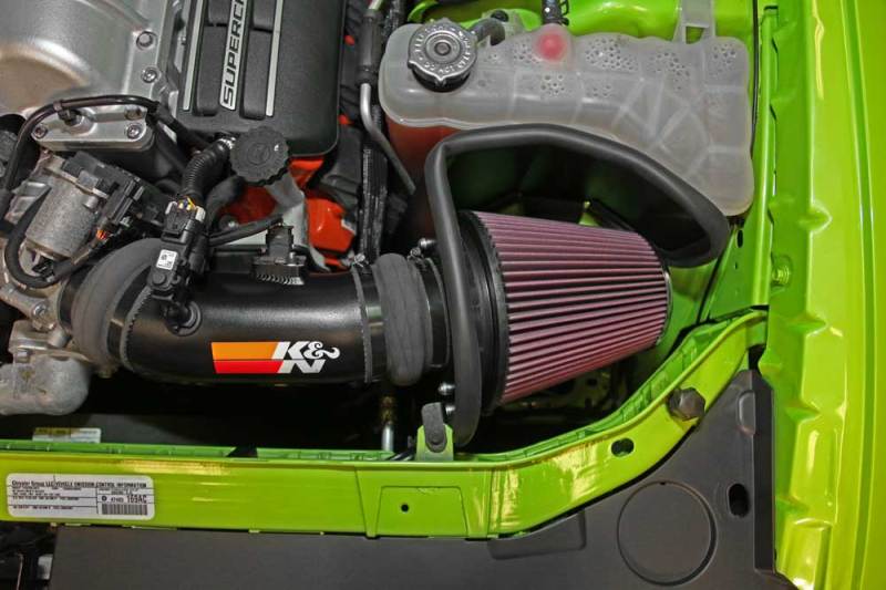 K&N 2015 Dodge Challenger/Charger 6.2L V8 Typhoon Short Ram Intake - Image 8