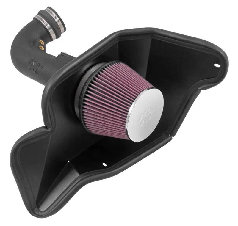 K&N 2015 Ford Mustang GT 5.0L V8 F/I Performance Intake Kit - Image 2
