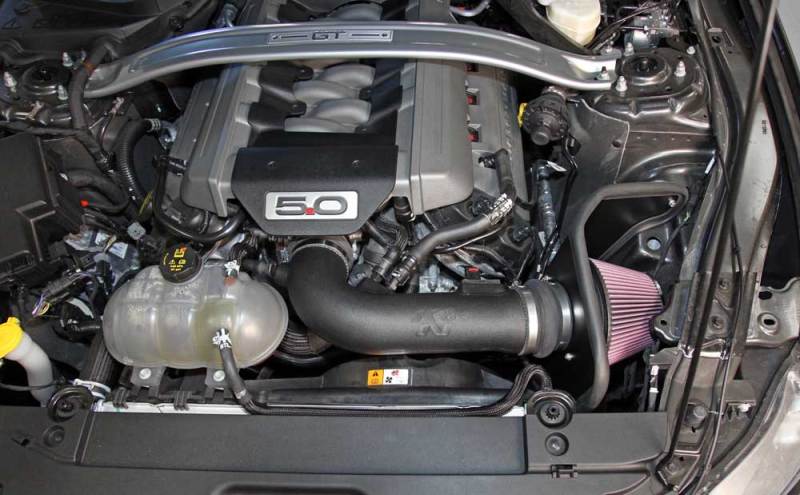 K&N 2015 Ford Mustang GT 5.0L V8 F/I Performance Intake Kit - Image 6