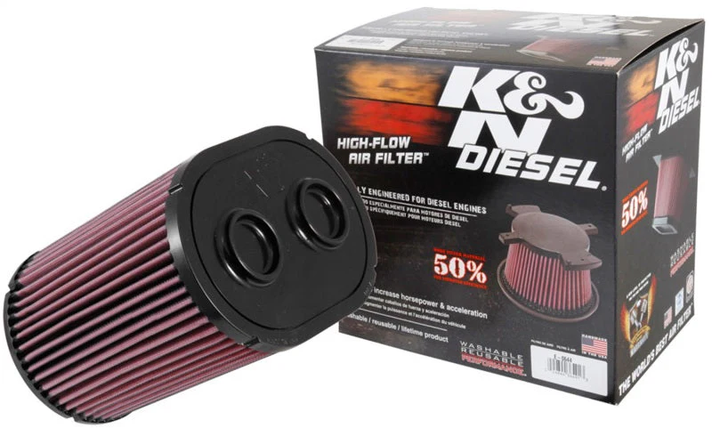 K&N 2017 Ford F250 Super Duty V8-6.7L DSL Replacement Drop In Air Filter - Image 13