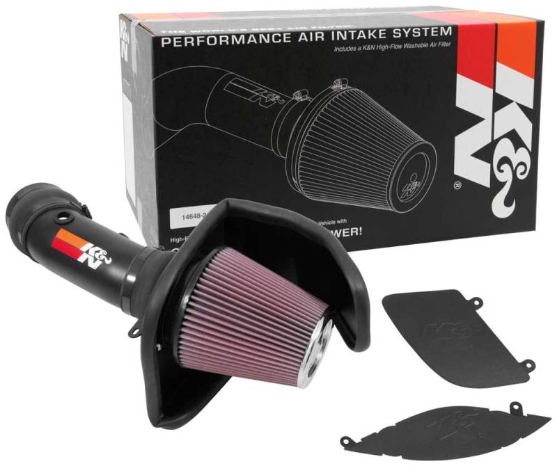 K&N 2017 Ford F250 V8-6.2L F/I Performance Air Intake Kit - Image 16