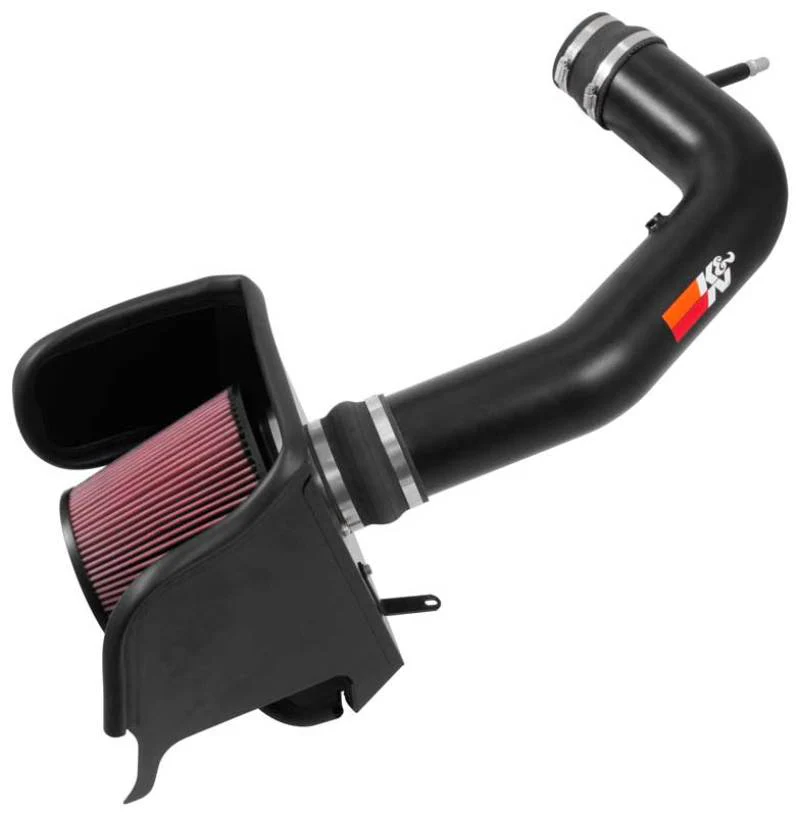 K&N 2017 Ford F250 V8-6.2L F/I Performance Air Intake Kit - Image 2