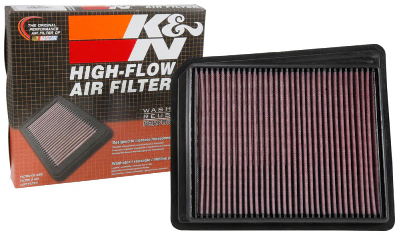 K&N 2017 Nissan Titan V8-5.6L F/I Drop In Replacement Air Filter - Image 14